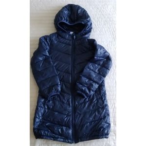 Girls Lightweight down coat with hood